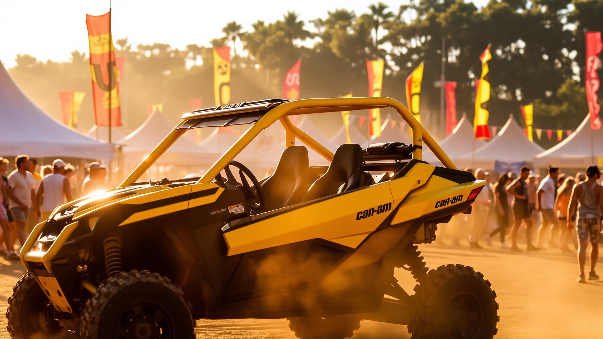 Can-Am an einem Festival-Event
